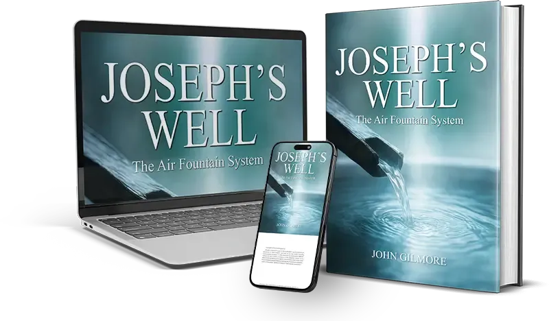 Joseph's Well DIY atmospheric water generator kit displayed on a clean background